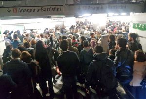 Roma - Chiusa la stazione Anagnina della metro