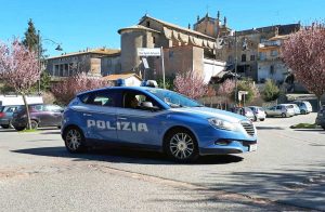 Viterbo - Polizia a Bagnaia