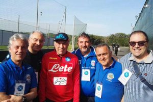 Sport - Calcio - I tecnici del Barco Murialdina con Carlo Ancelotti