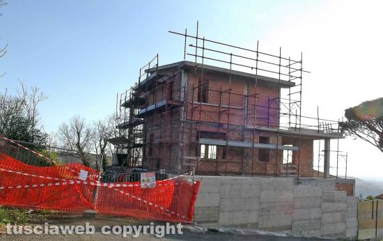 Montefiascone – Il cantiere sequestrato in via Bertina
