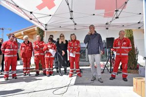 La Croce rossa ad Amatrice
