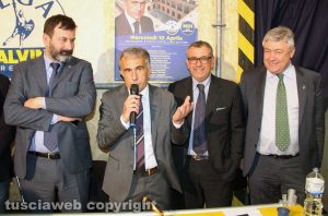 Civita Castellana - La presentazione del candidato sindaco Caprioli (Lega)