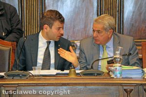 Viterbo - Consiglio comunale - Evangelista e Arena