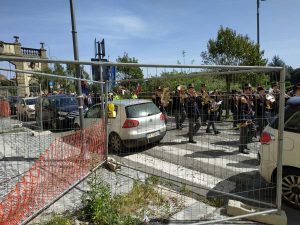 Ronciglione - La rete in via Garibaldi