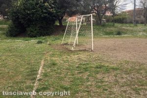 Viterbo - La porta del campo nel giardino dell?Ellera