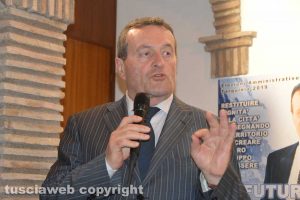 Il candidato sindaco Gianni Moscherini