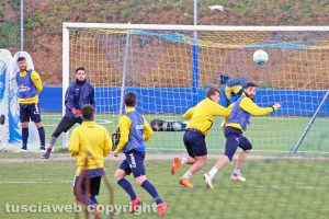 Sport - Calcio - Viterbese - L'allenamento di ieri