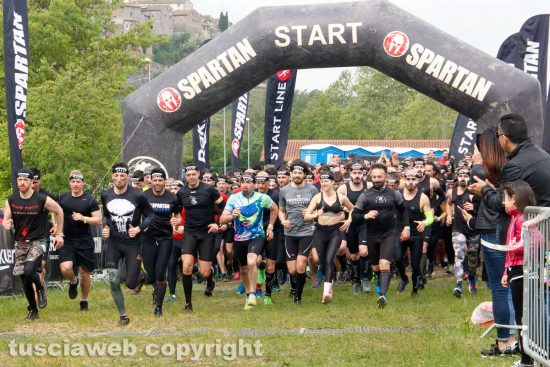 Sport - La Spartan race di Orte