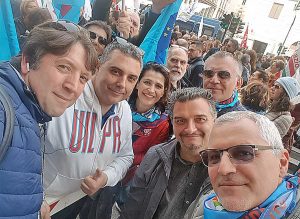 Sciopero Agenzia entrate - Il presidio sotto il Mef