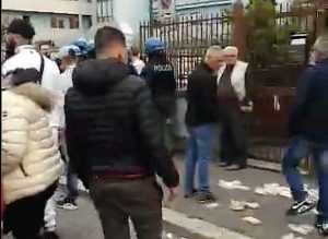 Roma - La protesta a Torre MauraRoma - La protesta a Torre Maura