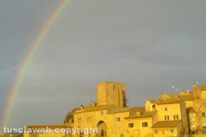 Arcobaleno su Tuscania
