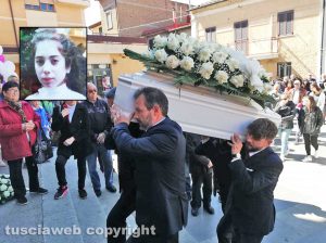 Villa San Giovanni in Tuscia - I funerali di Viola Miccoli