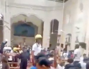 Sri Lanka - L'esplosione in una chiesa