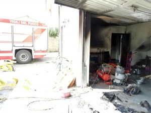 Vetralla - A fuoco garage