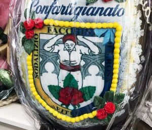 L'uovo realizzato per la Colazione di Pasqua con la solidarietà