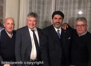 Viterbo - Il presidente della Regione Sardegna a cena al Labirinto