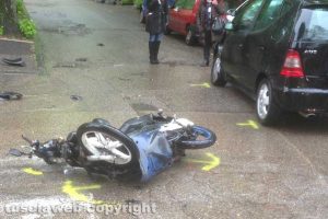 Viterbo - Incidente in via Isonzo