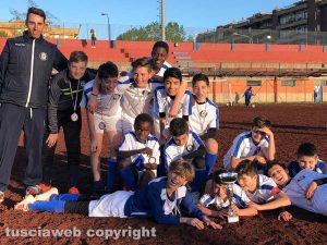 La squadra di calcio Fontus Vetralla