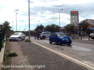 Viterbo - L'incidente al Carmine