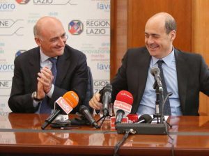 Zingaretti e Leodori