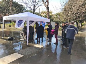 Viterbo - La raccolta firme del Popolo della famiglia