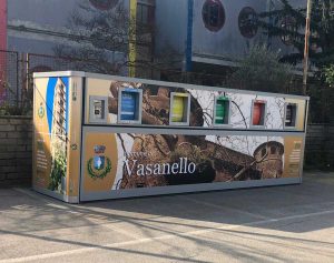 Una delle ecoisole di Vasanello
