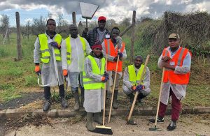 Vetralla - I lavori socialmente utili - La pulizia della Via Francigena