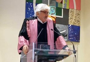 Roma - Università Tor Vergata - Gigi Proietti insignito del titolo di professore emerito honoris causa