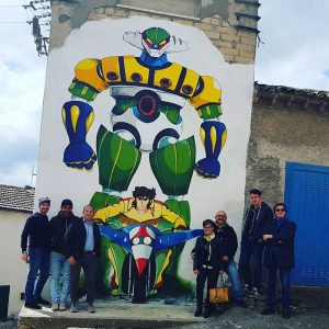 Bagnoregio - Castel Cellesi e Vetriolo nel circuito turistico con i murales di Paolo Carriere