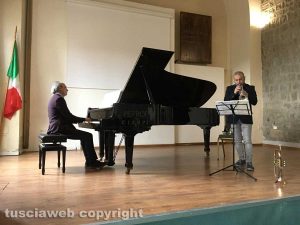 Viterbo - Fabrizio Viti e Luca Seccafieno in concerto alla Trinità
