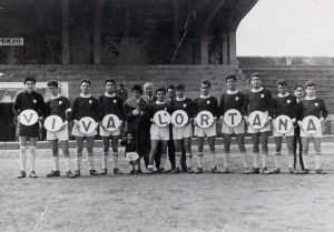 Sport - Calcio - L'Ortana alla coppa Curti del 1957 allo stadio Rocchi