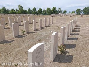 Bolsena - Il cimitero di guerra del Commonwealth