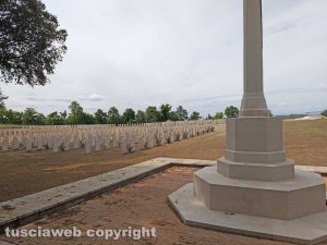 Bolsena - Il cimitero di guerra del Commonwealth
