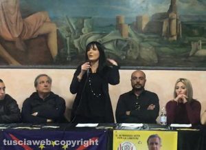 Tuscania - La presentazione della candidata sindaca Valentina Rinaldi La candidata sindaca Valentina Rinaldi