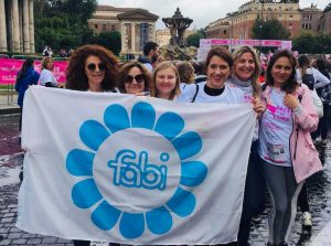 Roma - Il coordinamento donne della Fabi di Viterbo alla Race for the cure