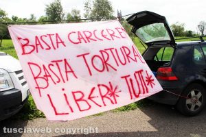 Viterbo - Il presidio anarchico