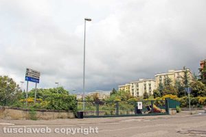 Viterbo - Rifiuti all'ex ecocentro del Riello