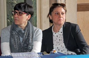 A sinistra Ombretta Bocci