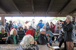 Viterbo - L'incontro a difesa delle masse di San Sisto