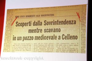 Viterbo - La presentazione del butto di Celleno