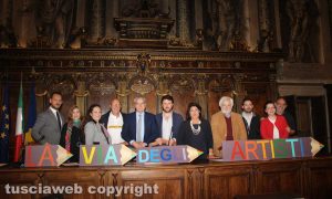 Viterbo - Presentazione dell'iniziativa 'La via degli artisti'