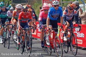 Giro d'Italia - Il traguardo volante a Vetralla