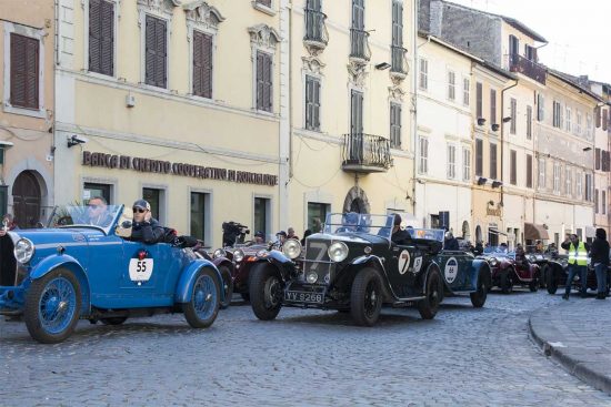 Ronciglione - Il passaggio della Mille miglia