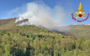 Varese - L'intervento dei vigili del fuoco