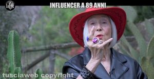 Nonna LIcia influencer a 89 anni sulle Iene