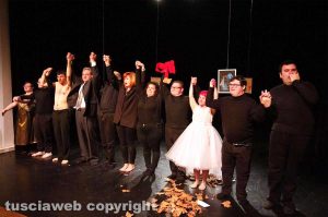 Viterbo - I ragazzi della Juppiter all'Off theater di Vienna