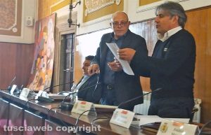 Montefiascone - Il consiglio comunale - Augusto Bracoloni e Sandro Leonardi