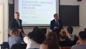 La lezione del presidente Filippo Tortoriello col professor Enrico Maria Mosconi