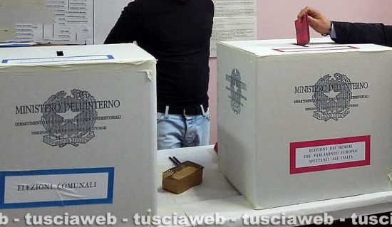 Elezioni europee e comunali - Un seggio