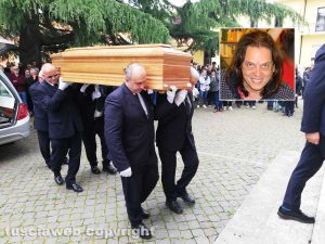 Celleno - I funerali di Maurizio Lattanzi